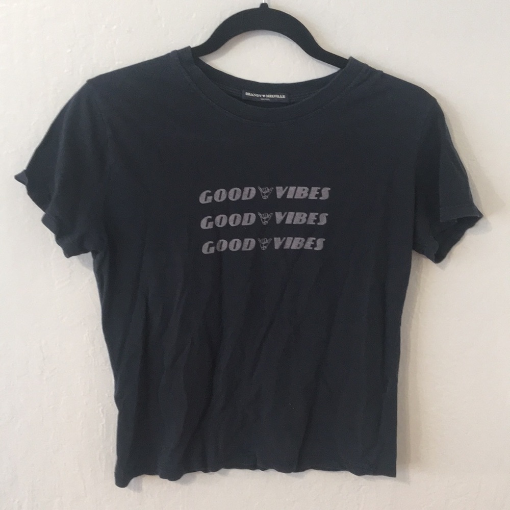 Brandy Melville “Good Vibes” Shirt